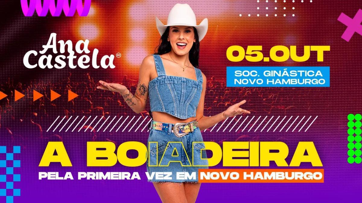 Agenda Ana Castela Outubro 2025