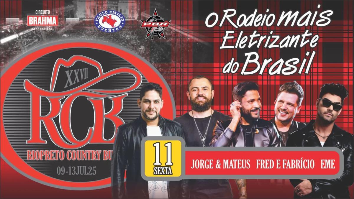 Agenda Jorge e Mateus Julho 2025