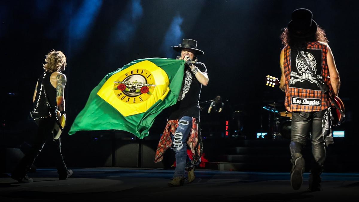 Guns N’ Roses anuncia nova turnê no Brasil; veja datas, locais e preços Guns N’ Roses anuncia nova turnê no Brasil; veja datas, locais e preços