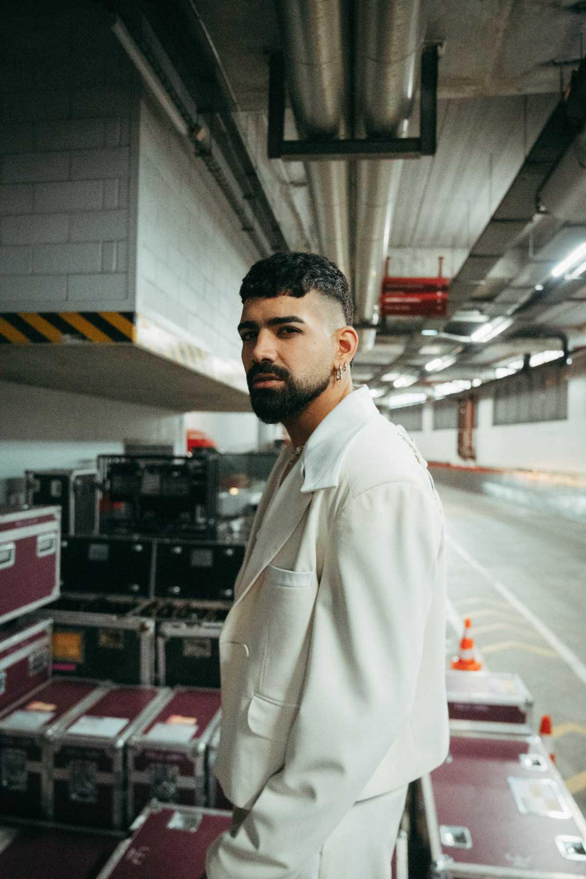 Dilsinho acompanha os Calema em concerto no Estádio da Luz, em Lisboa