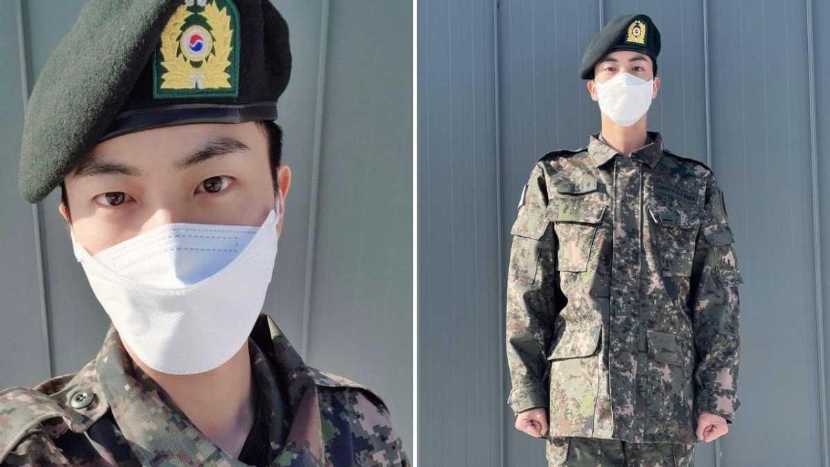 BTS: veja como assistir à saída de RM e V do exército 