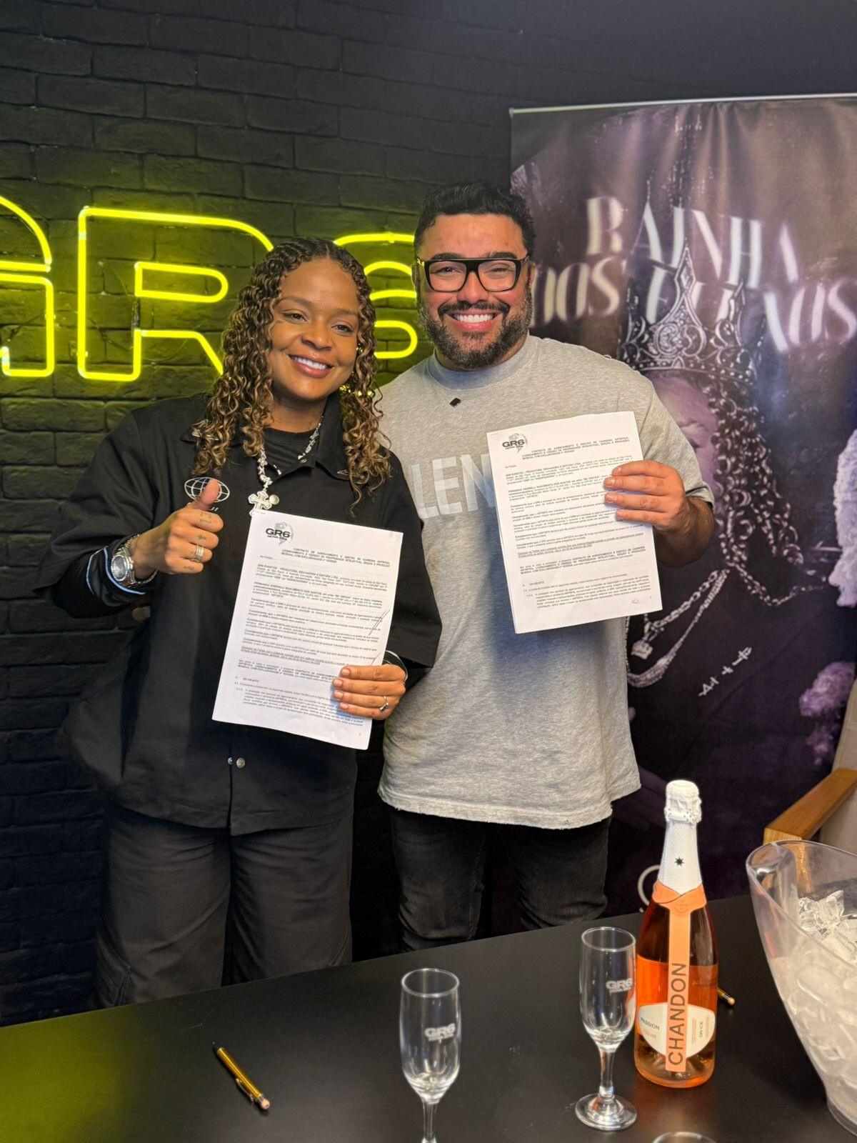 MC DRICKA, a Rainha Dos Fluxos, renova contrato com a GR6 até 2030 MC DRICKA, a Rainha Dos Fluxos, renova contrato com a GR6 até 2030