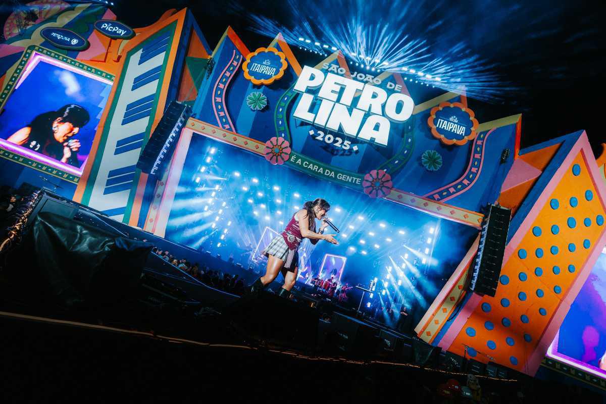 Lauana Prado estreia no São João de Petrolina com show para mais de 150 mil pessoas