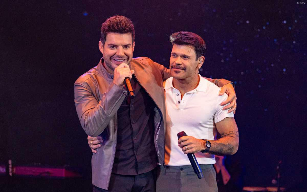 Marcos & Belutti estreiam a turnê "Energia" no Espaço Unimed, em São Paulo 