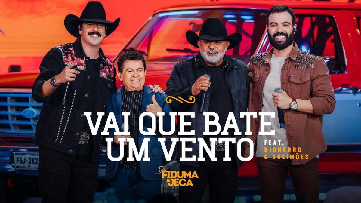 Vai Que Bate Um Vento (Ao Vivo) - Fiduma & Jeca, ‪Rionegro & Solimões‬ - Música e Letra