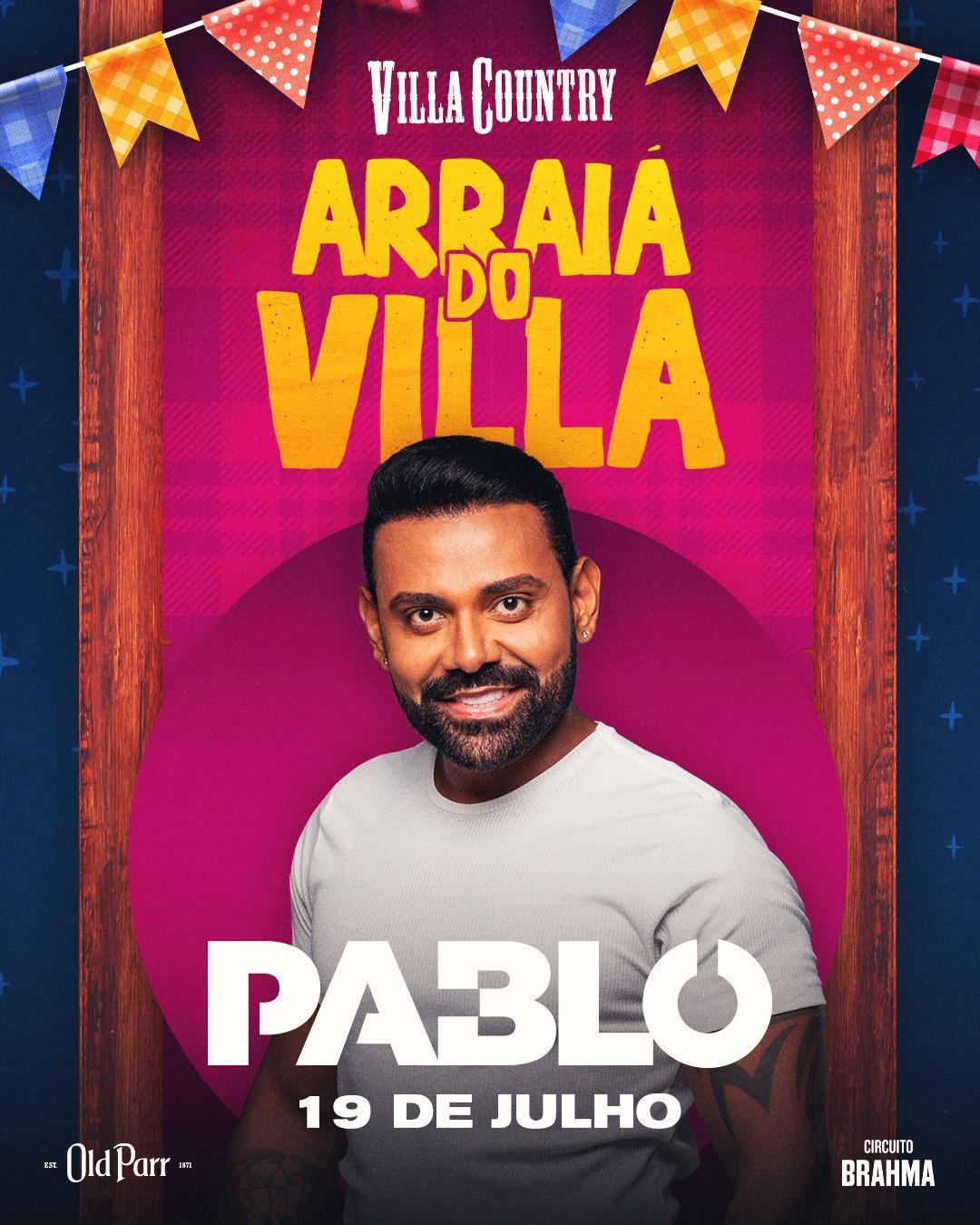 Prepara a bota, o chapéu e o coração porque vem aí o Arraiá do Villa