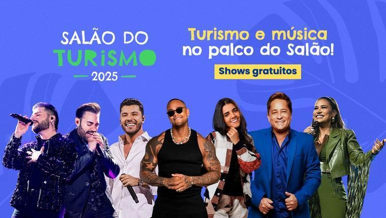 Salão do Turismo traz shows de Léo Santana, Leonardo, Yasmin Santos, Murilo Huff e Simone Mendes Salão do Turismo traz shows de Léo Santana, Leonardo, Yasmin Santos, Murilo Huff e Simone Mendes