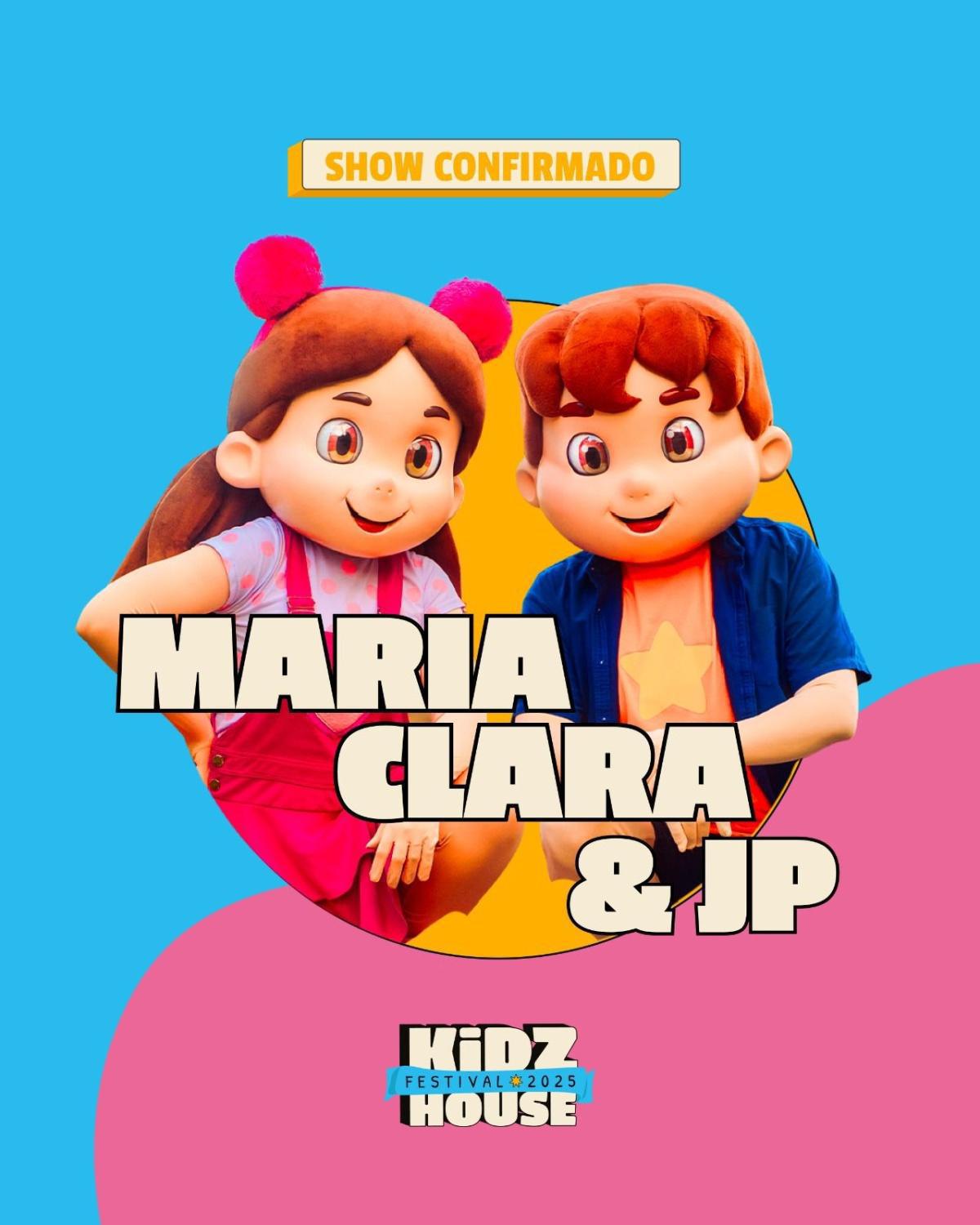 Ícones do universo infantil, “Palavra Cantada”e ”Maria Clara e JP” confirmam apresentação no KIDZHOUSE FESTIVAL 2025