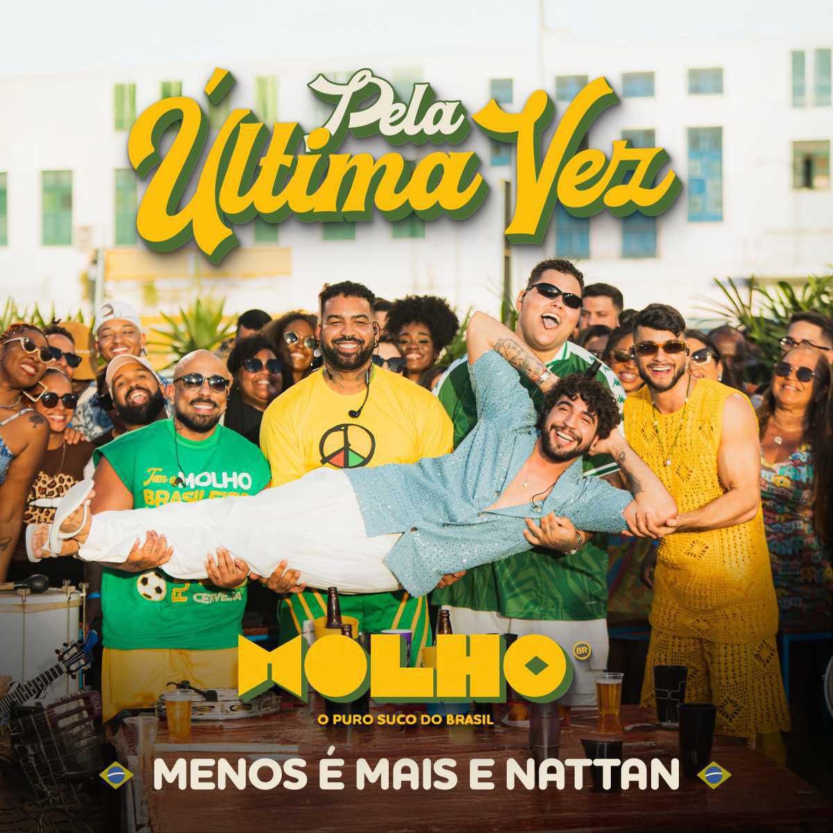 Pagode encontra o forró em Salvador: Menos é Mais e Nattan lançam "Pela Última Vez"