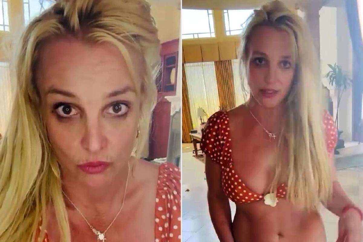 Britney Spears causa preocupação entre fãs após vídeo enigmático cantando Rihanna em casa desorganizada Britney Spears causa preocupação entre fãs após vídeo enigmático cantando Rihanna em casa desorganizada