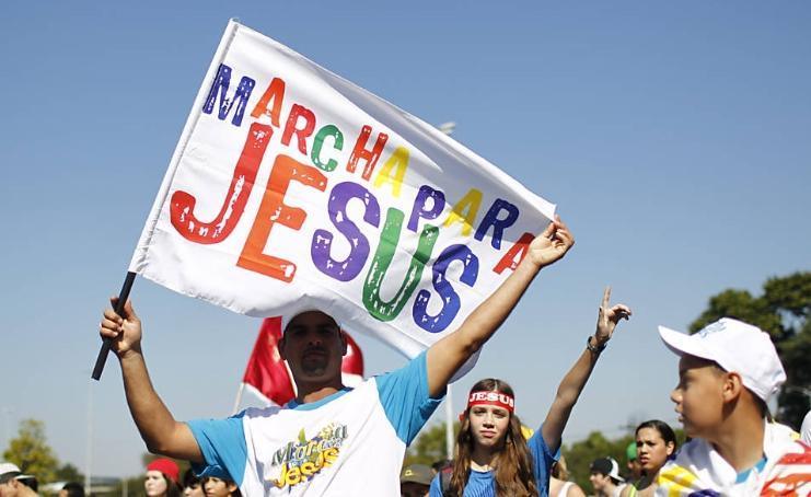 Santos recebe a segunda edição da Marcha Para Jesus neste sábado (20) Santos recebe a segunda edição da Marcha Para Jesus neste sábado (20)