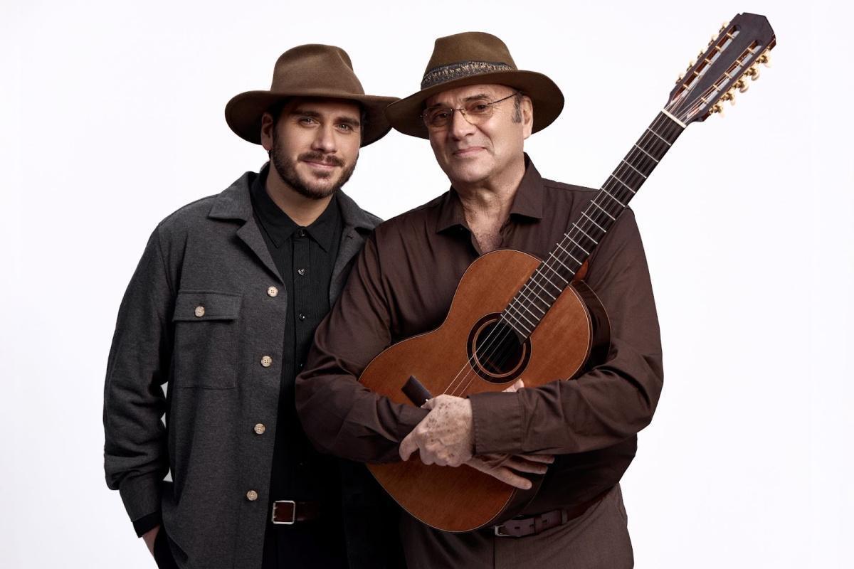  Almir Sater e Gabriel Sater levam turnê "Pai e Filho" para São Paulo