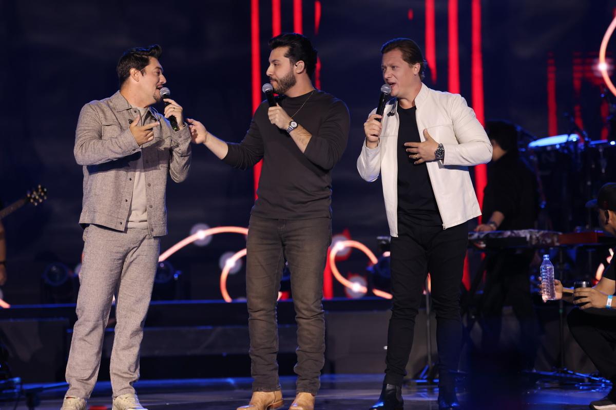 George Henrique & Rodrigo lançam "50% Minha" com participação de Murilo Huff nesta sexta (10) George Henrique & Rodrigo lançam "50% Minha" com participação de Murilo Huff nesta sexta (10)