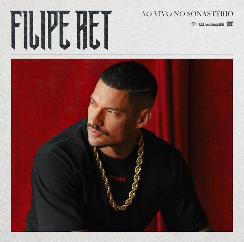 Filipe Ret lança álbum 'Ao Vivo no Sonastério' Filipe Ret lança álbum 'Ao Vivo no Sonastério'