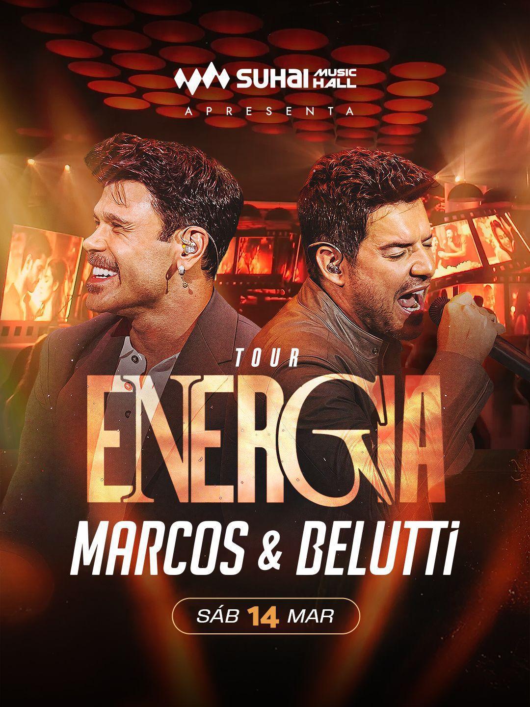 MARCOS & BELUTTI confirmam apresentação em MARÇO de 2026 na SUHAI MUSIC HALL MARCOS & BELUTTI confirmam apresentação em MARÇO de 2026 na SUHAI MUSIC HALL