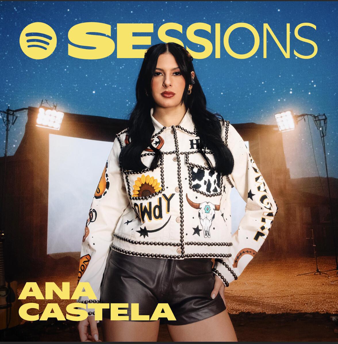 Ana Castela inaugura o Spotify Sessions no Brasil e apresenta EP com regravações inéditas Ana Castela inaugura o Spotify Sessions no Brasil e apresenta EP com regravações inéditas
