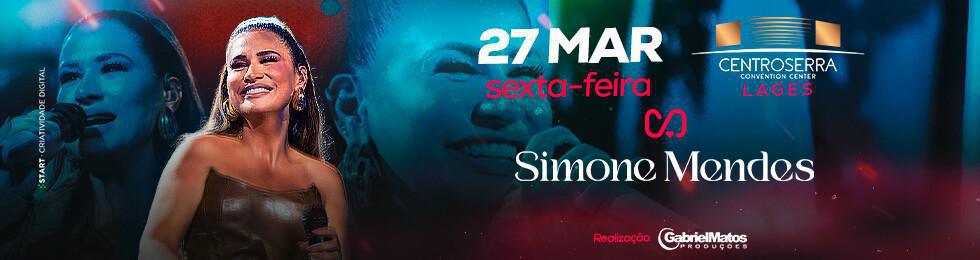 Agenda Simone Mendes Março 2026