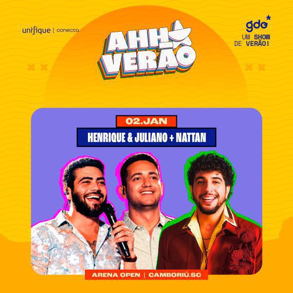 Agenda Henrique e Juliano Janeiro 2026