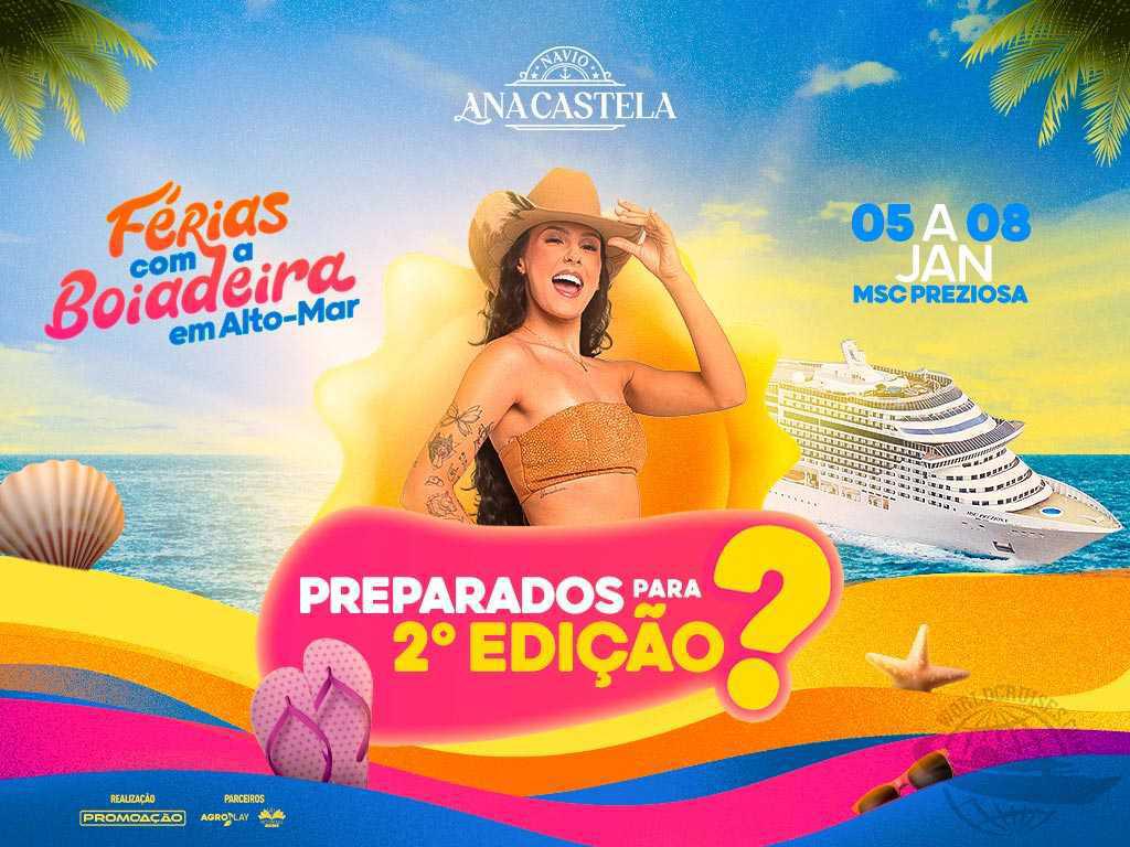 Mesmo após o fim do namoro, Zé Felipe garante show no Navio Ana Castela