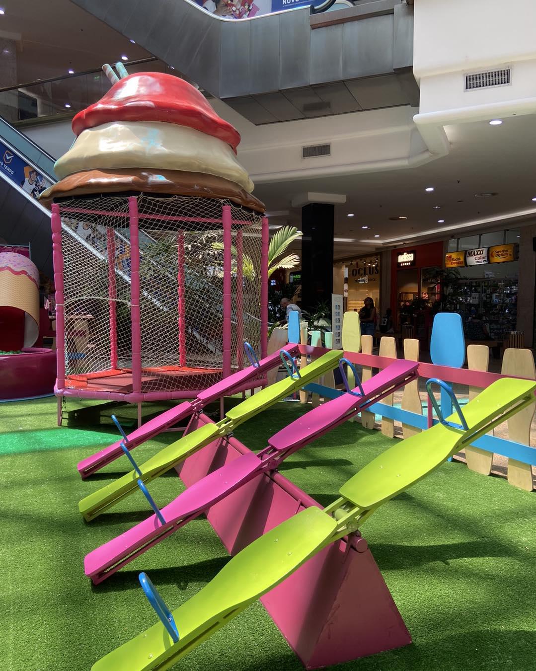 Parque do Sorvete é a atração de férias do Praiamar Shopping durante o verão
