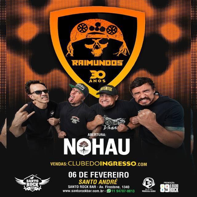 Agenda Raimundos Fevereiro 2026