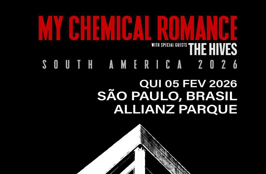 Agenda MY CHEMICAL ROMANCE 2026 - Allianz Parque