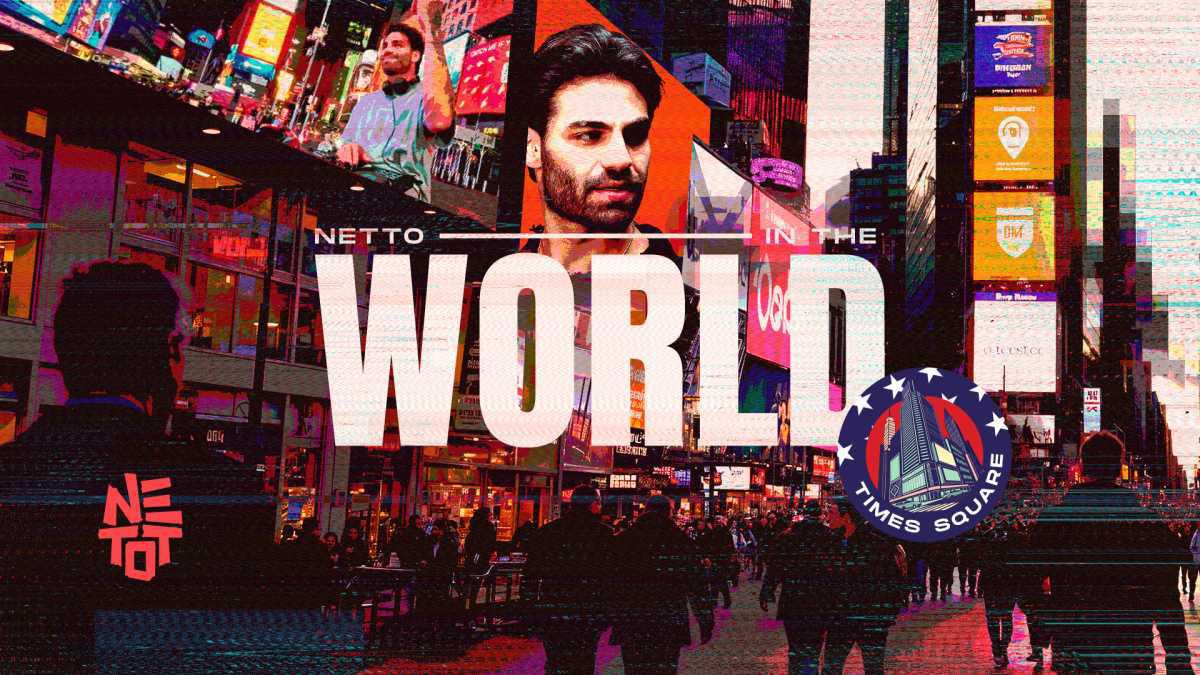 Netto lança set gravado na maior avenida do mundo