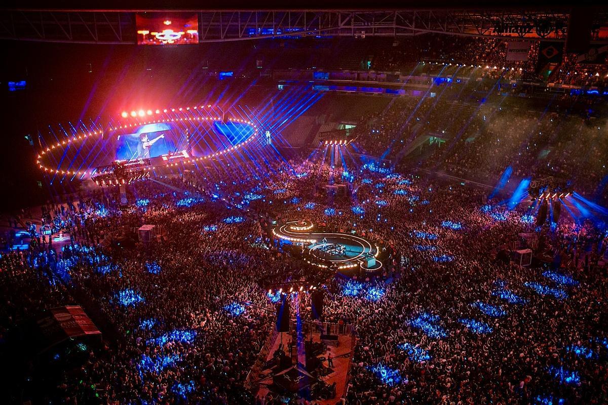 Allianz Parque reúne 120 mil pessoas em três dias, com shows de Luan Santana e volta do Palmeiras à arena Allianz Parque reúne 120 mil pessoas em três dias, com shows de Luan Santana e volta do Palmeiras à arena