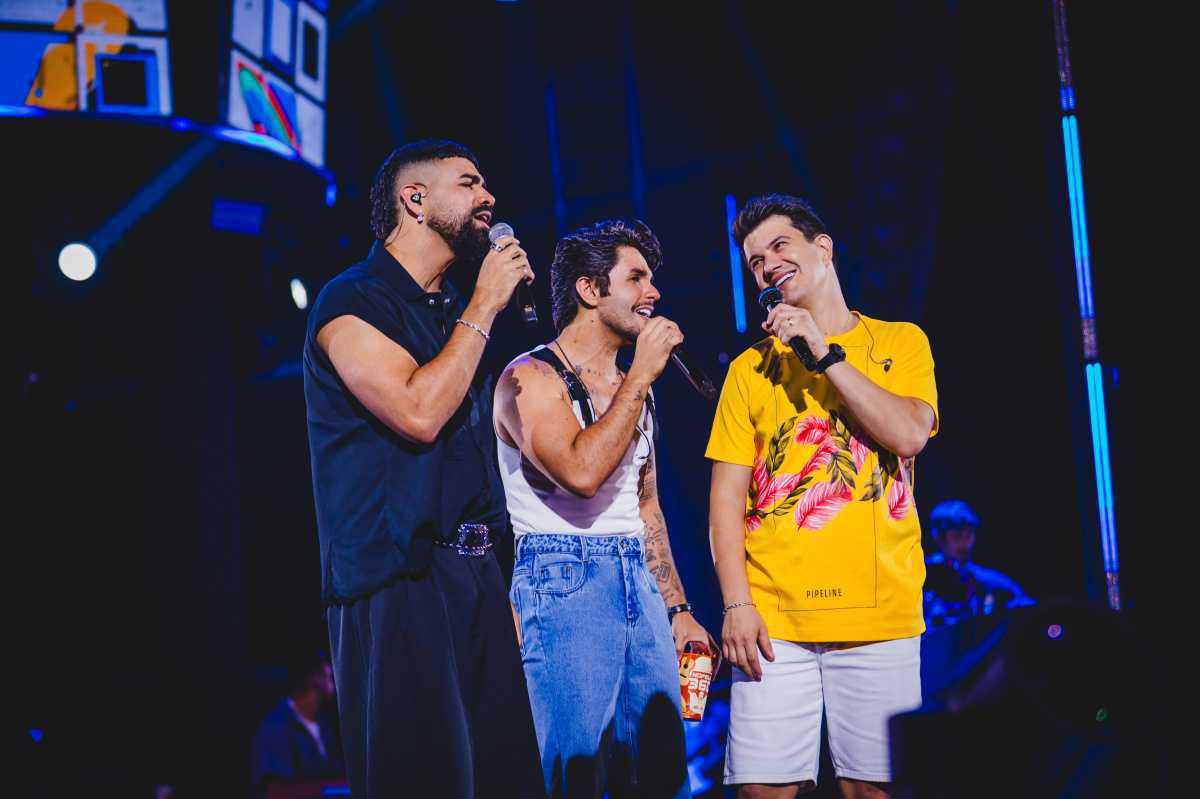 Hugo e Guilherme, com No Pelo 360, reúnem mais de 30 mil pessoas e transformam o Serra Dourada em espetáculo histórico em Goiânia Hugo e Guilherme, com No Pelo 360, reúnem mais de 30 mil pessoas e transformam o Serra Dourada em espetáculo histórico em Goiânia