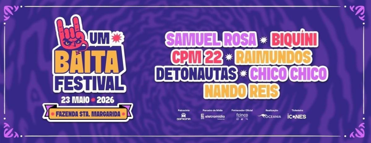 Agenda Raimundos Maio 2026