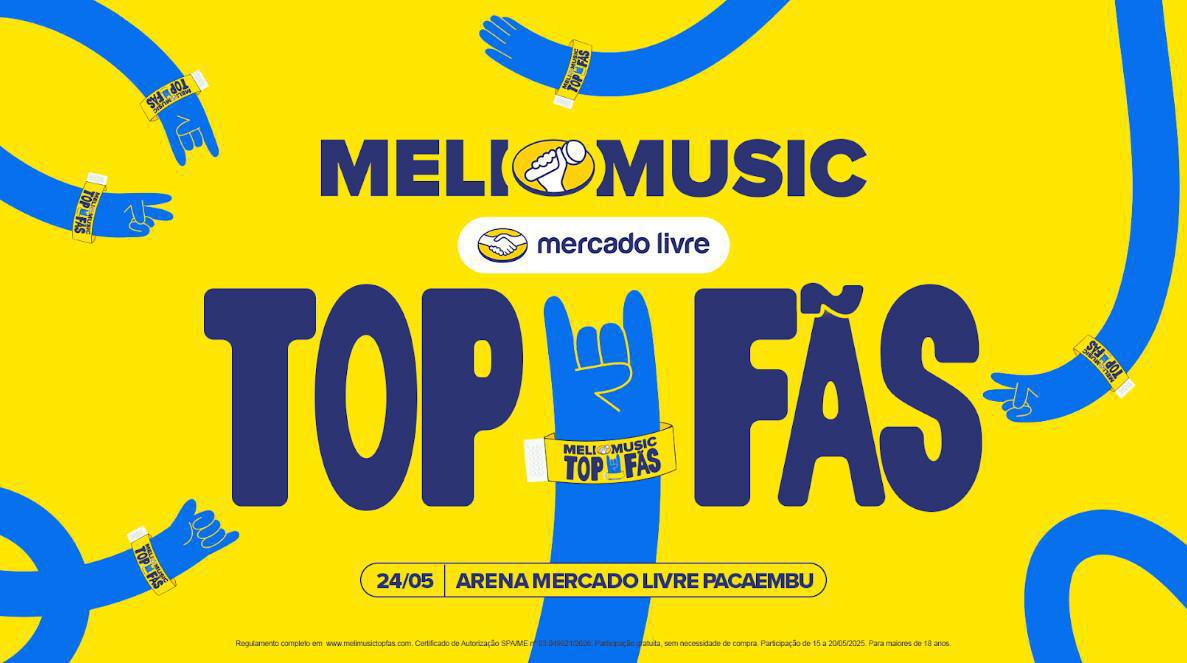 Mercado Livre e Spotify levam "Top Fãs" de Ana Castela, Lauana Prado, Murilo Huff e Hugo Henrique para área VIP do festival Meli Music 