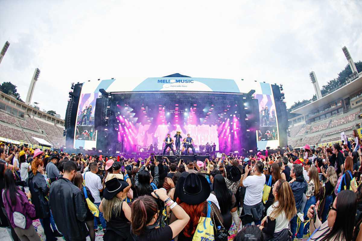 Meli Music lota Mercado Livre Arena Pacaembu em edição dedicada ao sertanejo, com Ana Castela, Lauana Prado, Hugo Henrique e participações especiais de Murilo Huff e As Cristinas Meli Music lota Mercado Livre Arena Pacaembu em edição dedicada ao sertanejo, com Ana Castela, Lauana Prado, Hugo Henrique e participações especiais de Murilo Huff e As Cristinas
