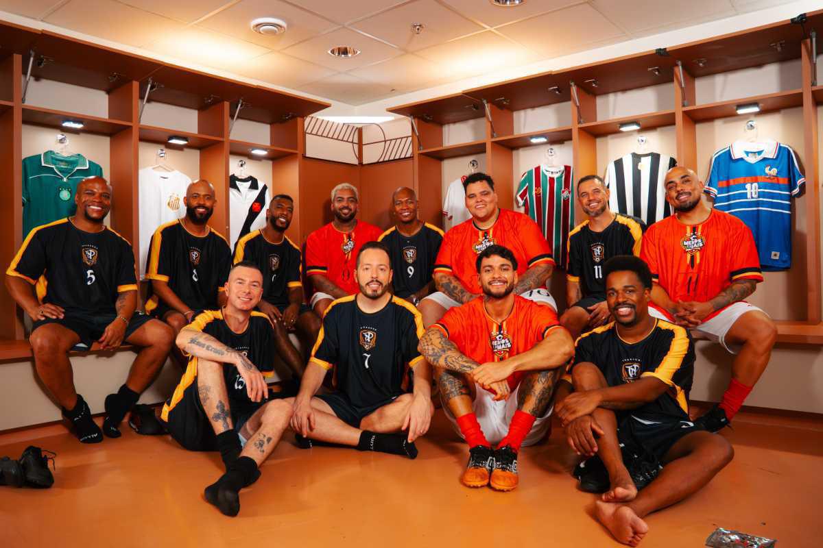 Pagode e futebol entram em campo em "Investigador", feat. do Turma do Pagode com Menos é Mais