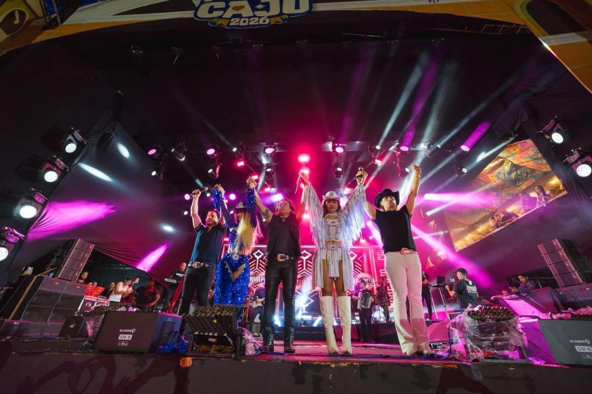 Calcinha Preta reúne mais de 23 mil pessoas em Aracaju e protagoniza um dos maiores shows do São João 2026 Calcinha Preta reúne mais de 23 mil pessoas em Aracaju e protagoniza um dos maiores shows do São João 2026