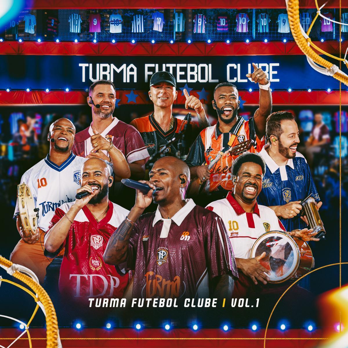 Turma do Pagode entra em campo com o primeiro tempo de "Turma Futebol Clube"