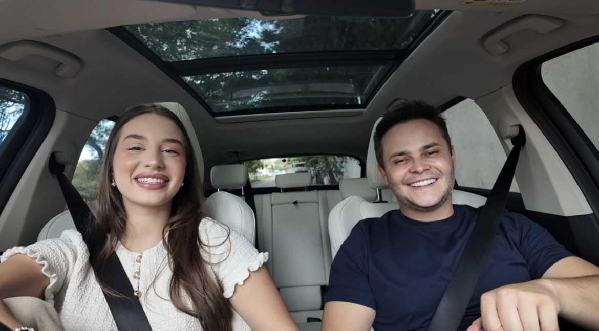 Duda Rubert estreia quadro inédito no YouTube e recebe Matheus, da dupla com Kauan, no episódio de lançamento
