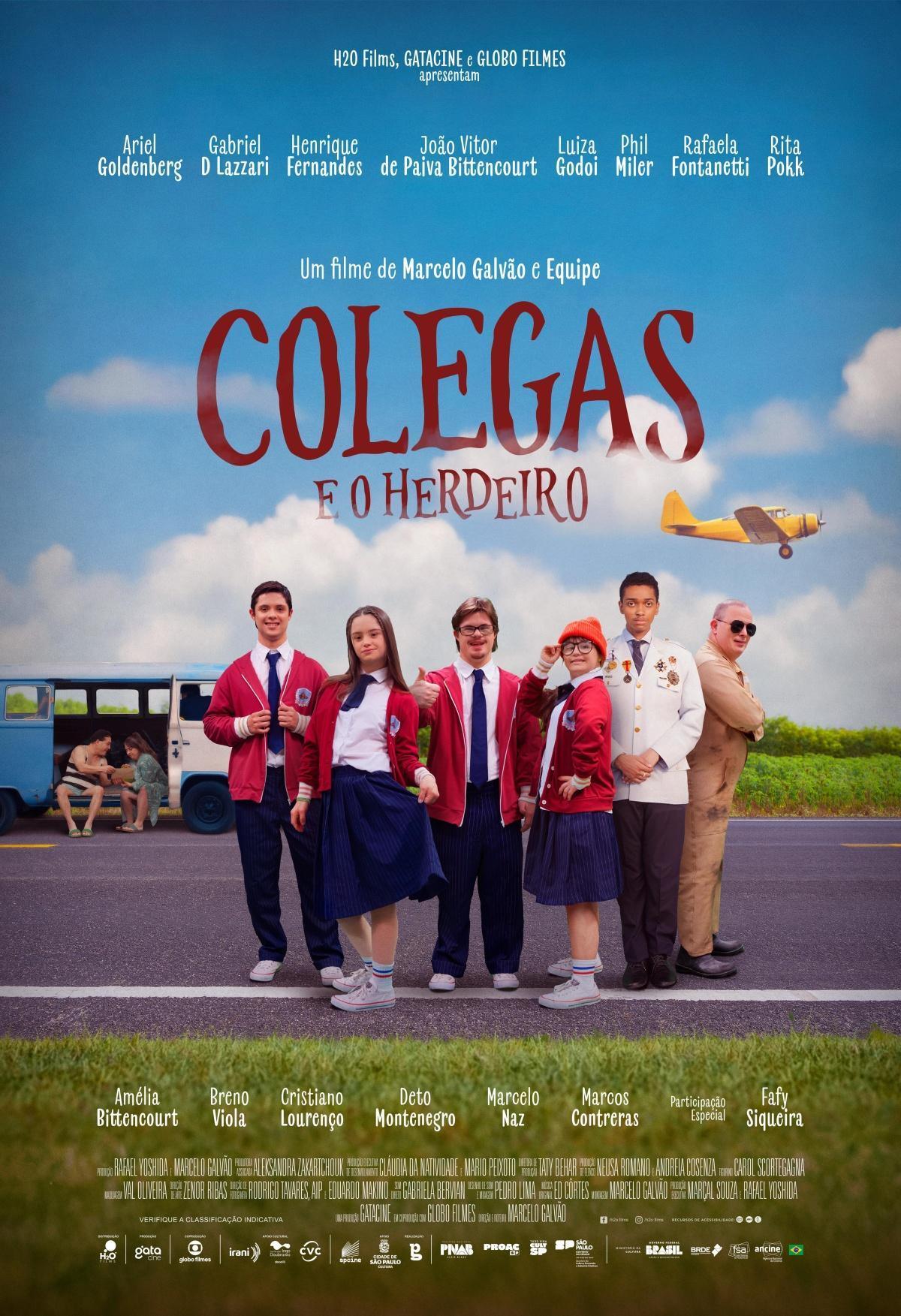 'Colegas e o Herdeiro' ganha estreia especial na Cinemark com Cinema 2 em 1