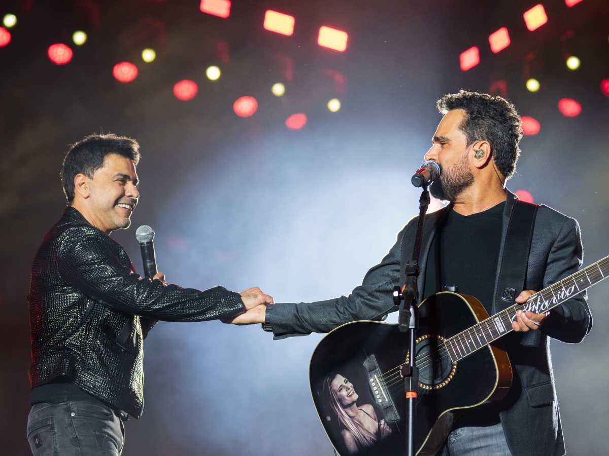 Em Goiânia, Zezé Di Camargo e Luciano mostram seus hits no Festival “Histórias” com coro do público