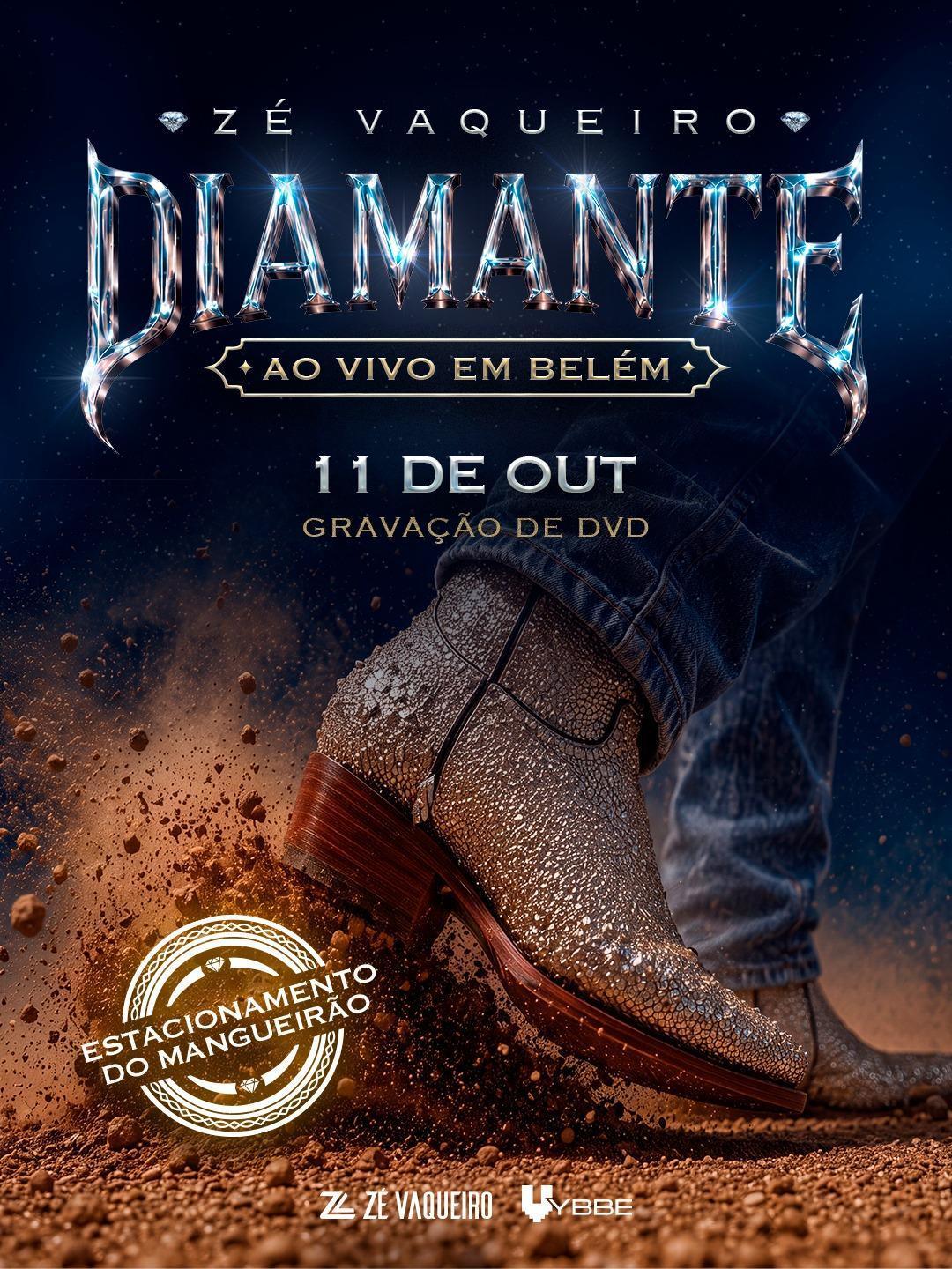 Zé Vaqueiro grava seu novo DVD “Diamante” no Estacionamento do Mangueirão em Belém dia 11 de outubro Zé Vaqueiro grava seu novo DVD “Diamante” no Estacionamento do Mangueirão em Belém dia 11 de outubro