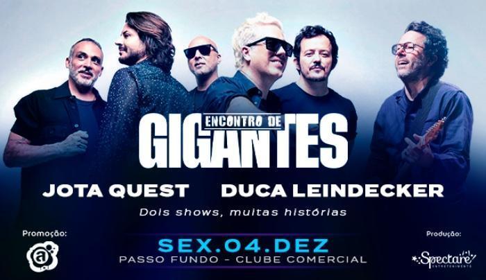 Agenda Jota Quest Dezembro 2026