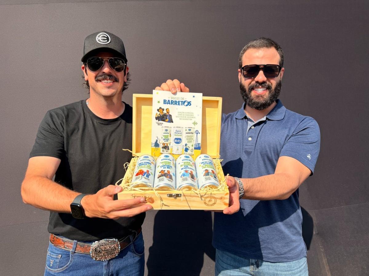 Fiduma & Jeca levam bordões de sucesso para edição especial de latinhas em Barretos