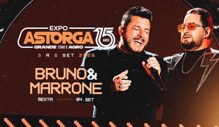 Agenda Bruno e Marrone Setembro 2026