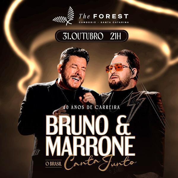 Agenda Bruno e Marrone Outubro 2026