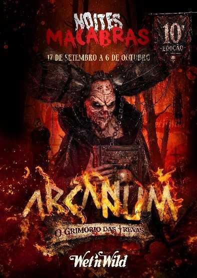Wet'n Wild celebra 10ª edição de Noites Macabras com "Arcanum - O Grimório das Trevas" Wet'n Wild celebra 10ª edição de Noites Macabras com "Arcanum - O Grimório das Trevas"
