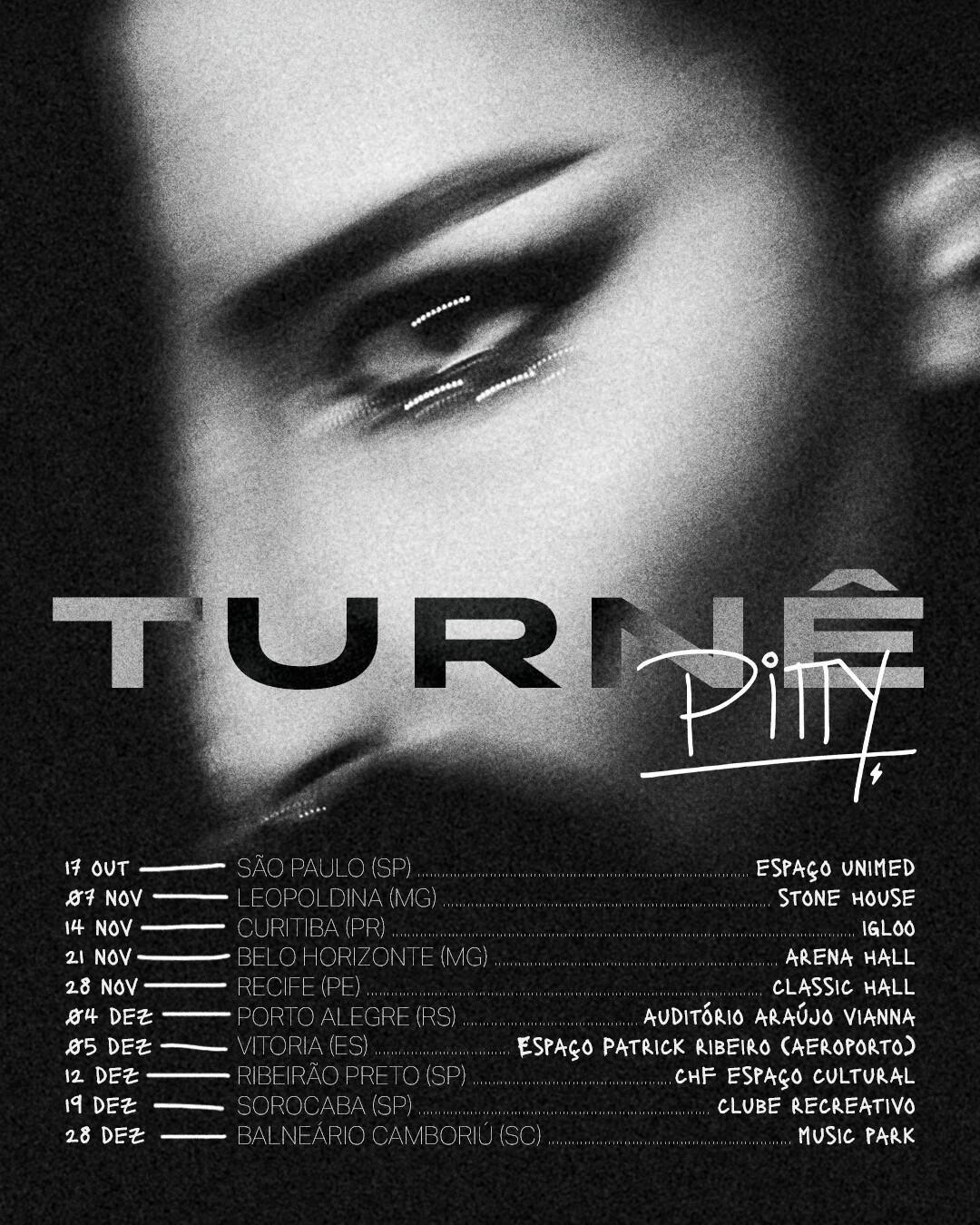 DO DISCO PARA O PALCO: PITTY ANUNCIA PRIMEIRAS DATAS DA TURNÊ DE ⚡︎ PITTY ⚡︎
