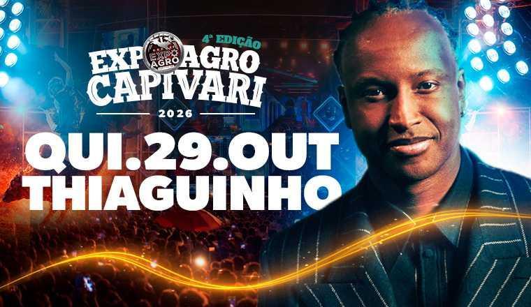 Agenda Thiaguinho Outubro 2026