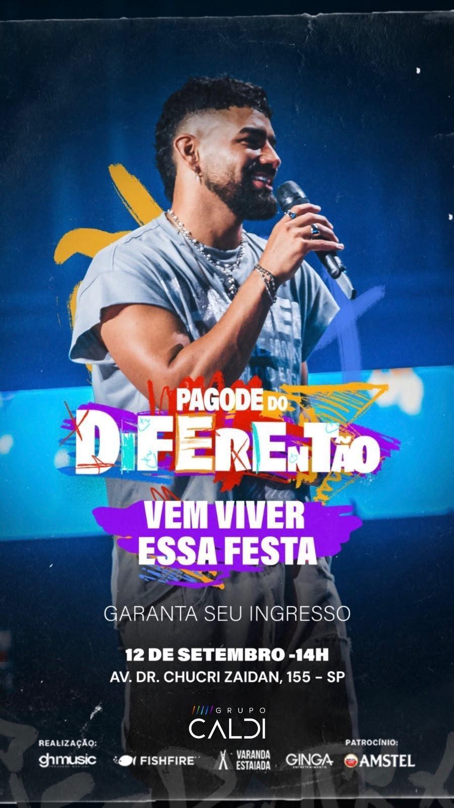 Varanda Estaiada recebe Dilsinho em noite dedicada ao pagode