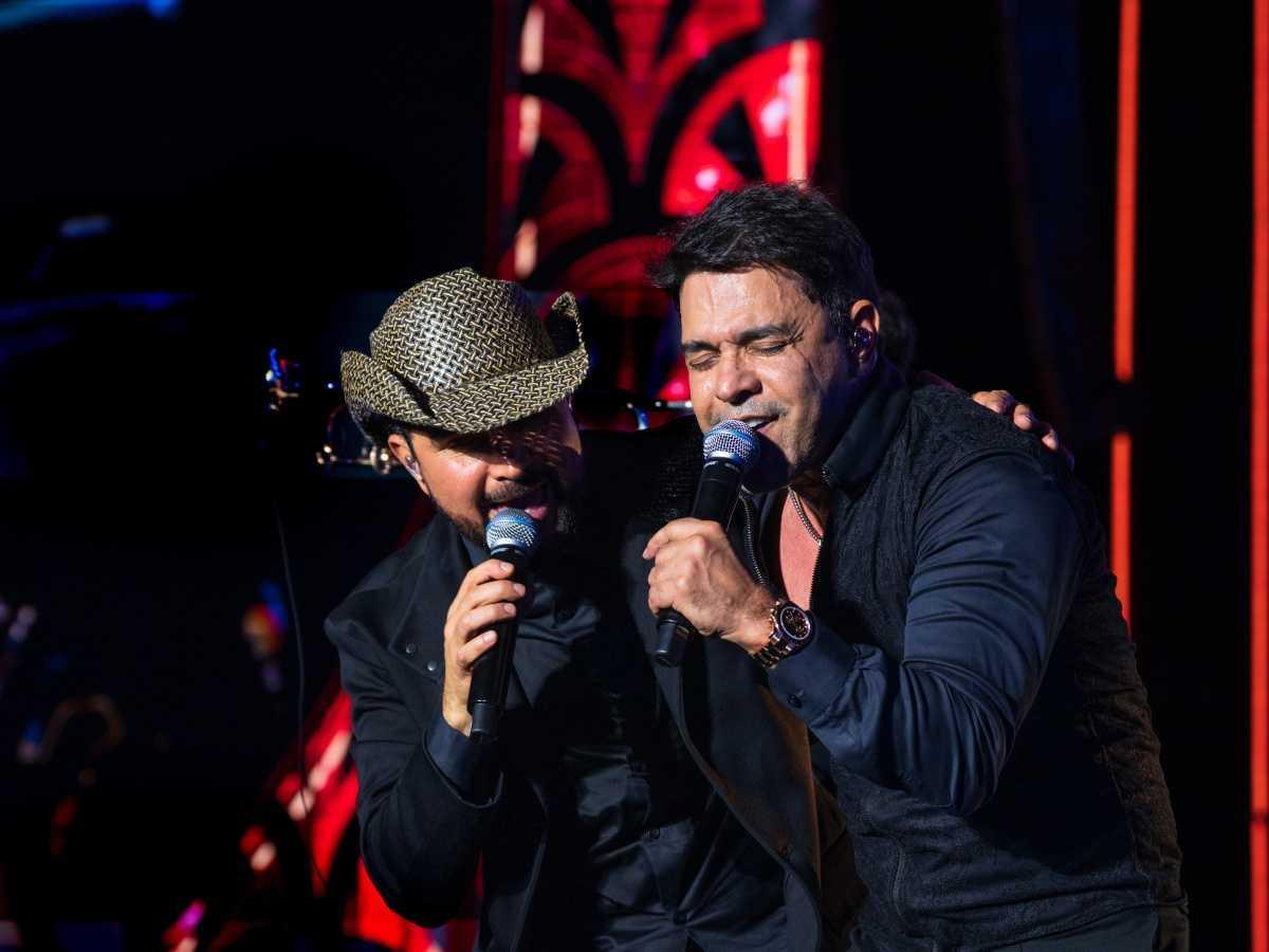 Zezé Di Camargo e Luciano emocionam público mineiro em mais uma edição do festival Histórias