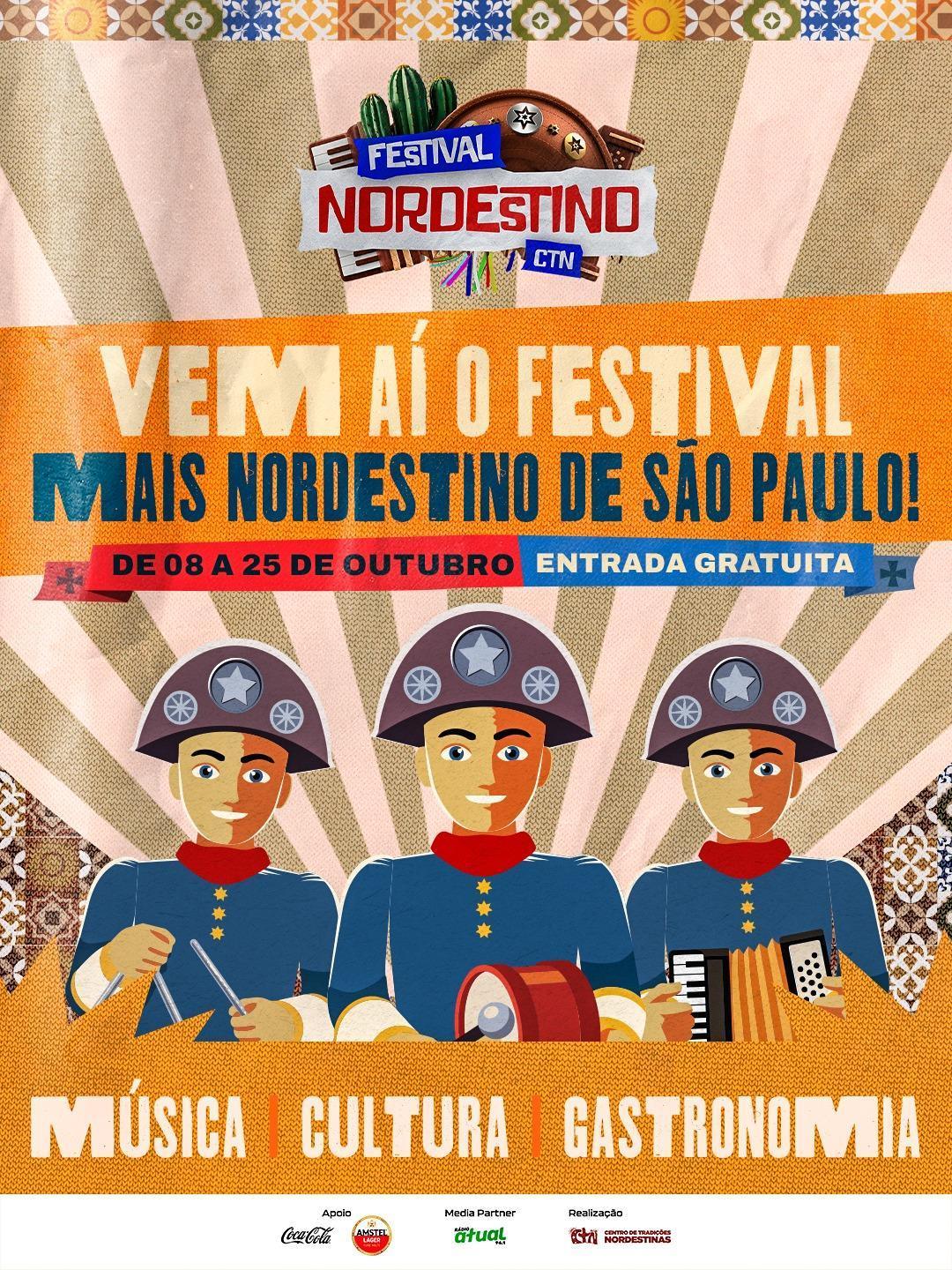 Festival Nordestino do CTN transforma São Paulo em uma viagem multicultural pelo Nordeste Festival Nordestino do CTN transforma São Paulo em uma viagem multicultural pelo Nordeste