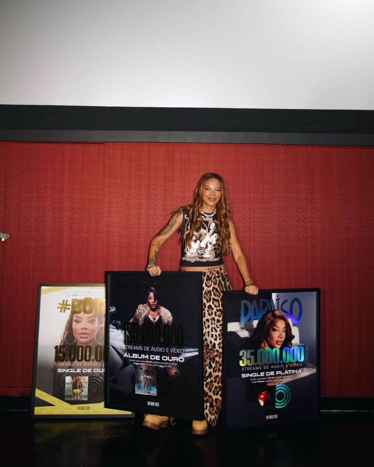 Ludmilla lança “Fragmentos: A Experiência” hoje, após sessões especiais nos cinemas de SP e RJ Ludmilla lança “Fragmentos: A Experiência” hoje, após sessões especiais nos cinemas de SP e RJ